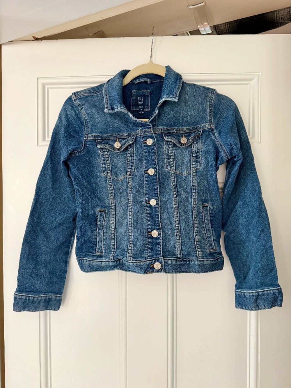 Gap Kids Classic Denim Jean Jacket Blue Size XXL 14/16